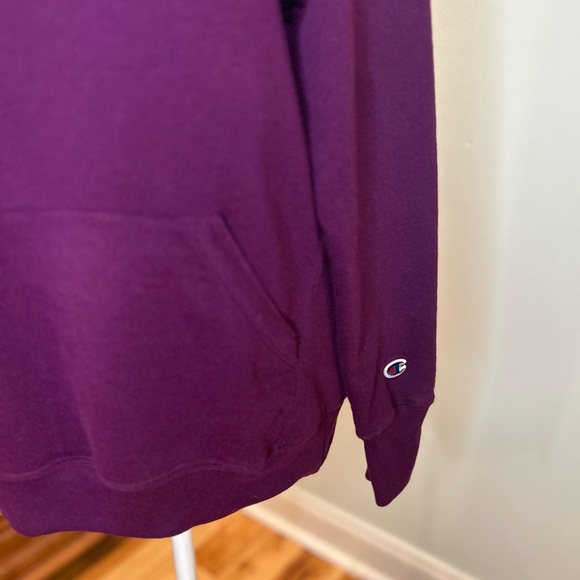 Champion Women's Purple (plum color) Hoodie - Picture 3 of 7